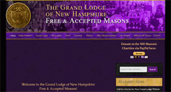 Desktop Screenshot of nhgrandlodge.org